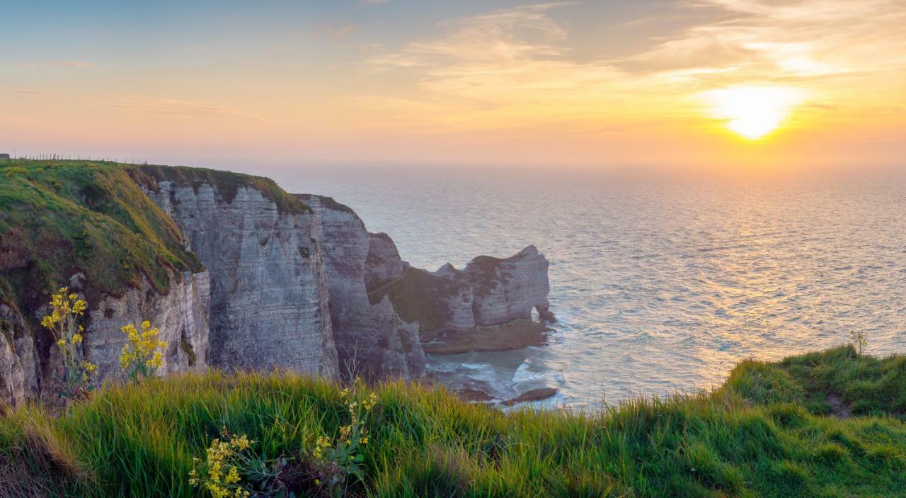 L'Etoile De Mer Etretat Bagian luar foto