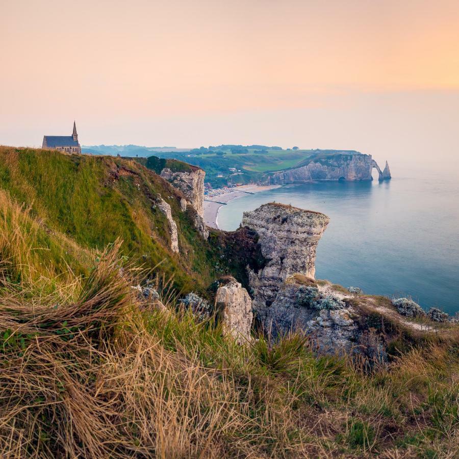 L'Etoile De Mer Etretat Bagian luar foto